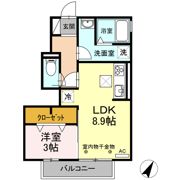 エクスベルジェⅡの間取り画像