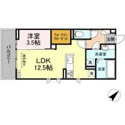 Dーroom南小路の間取り画像