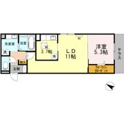 D-room高宮の間取り画像
