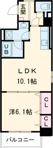 ビスタユーアの間取り画像