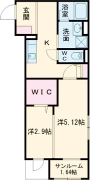 クレアールの間取り画像