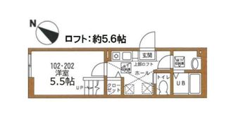 ハーミットクラブハウス横濱洋光台の間取り画像