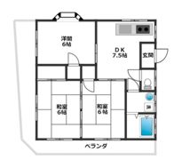 安城第6東海ビルの間取り画像