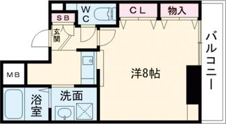 カーサエスパシオの間取り画像