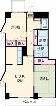 マイルストーン泉の間取り画像