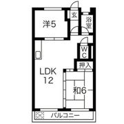 マンション高見の間取り画像