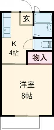 ファンタジーハイツの間取り画像