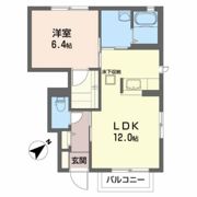 クレールハウスBの間取り画像