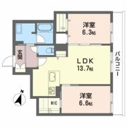 シティプラザ長者の間取り画像