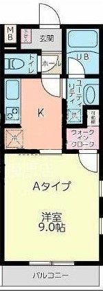 コラールの間取り画像