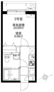 スカイヒルズ春日部の間取り画像