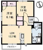 コートMT H館の間取り画像