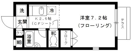 ビオス中小阪の間取り画像
