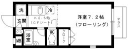 ビオス中小阪の間取り画像