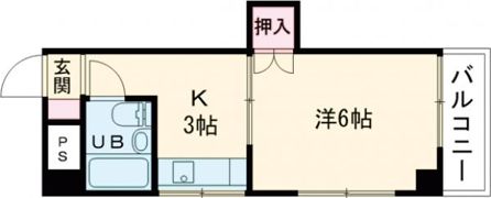 FORWEST宇品の間取り画像