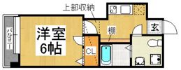 エステートモア大橋クリオの間取り画像