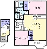 フレンドリー大野の間取り画像