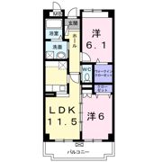 グラース ジェルメの間取り画像
