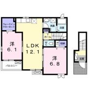 ウェスタの間取り画像