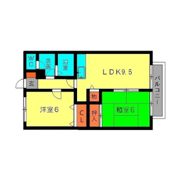 スクエアー仲畑 B棟の間取り画像