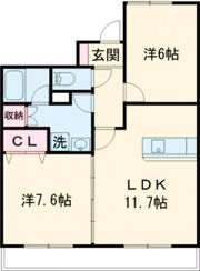 マンションエルガーデンの間取り画像