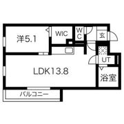 アパルトマン大倉山の間取り画像