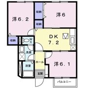 ハーベストタウンの間取り画像