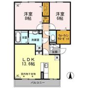 カンパーレ Kの間取り画像