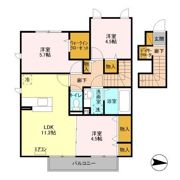 プランドールの間取り画像