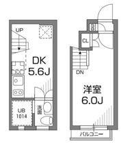 グランアセット千鳥町の間取り画像