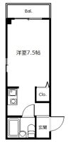 ジュネスⅠの間取り画像