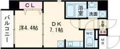 ソラージュ茨木の間取り画像
