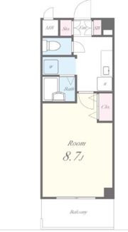 グランドゥール高師浜の間取り画像