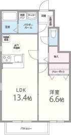 ソレアード（高石）の間取り画像