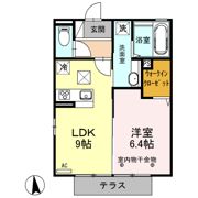 サンモール Fの間取り画像