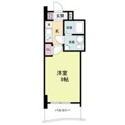 セレニテ桜川駅前プリエの間取り画像