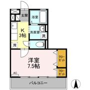 リヴェールNF小杉の間取り画像