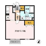 クラージュの間取り画像
