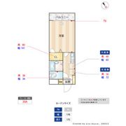 ビューアイランドOS・Ⅱの間取り画像
