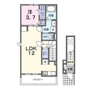 アイヴァーチュー Ⅰの間取り画像