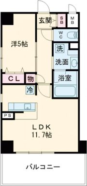 Sole Cedar 西大寺の間取り画像
