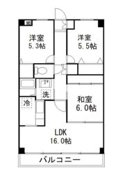 アクトヒルズ八千代Ⅱの間取り画像