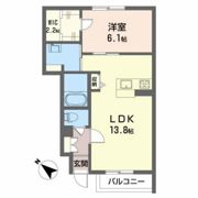 シティプラザ代官町Aの間取り画像