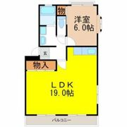 ピアコートやよいの間取り画像