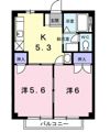 ニューシティカームHIRAOKの間取り画像