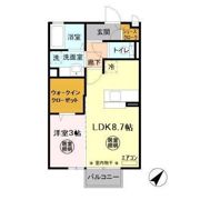 サニーテラスの間取り画像