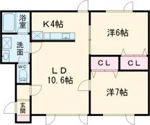 リオ神楽の間取り画像