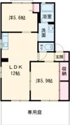 バリュージュ小山Ⅱの間取り画像