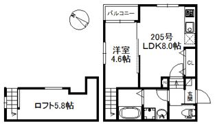 ウィンクルム・CRESTの間取り画像