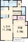 カサグランデ弐番館の間取り画像